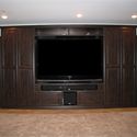 Custom entertainment center