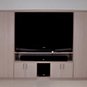 Custom entertainment center