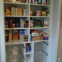 Custom pantry organization