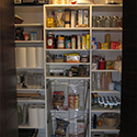 Custom pantry organization